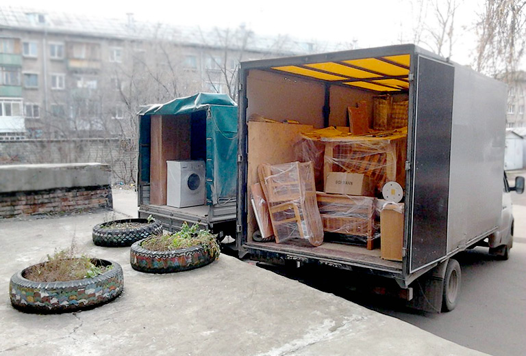 Дешево перевезти коробки, холодильник, шкаф, личные вещи из Москвы в Балезино