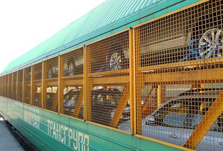Доставка железнодорожным транспортом машины цена из Тюмени в Адлер